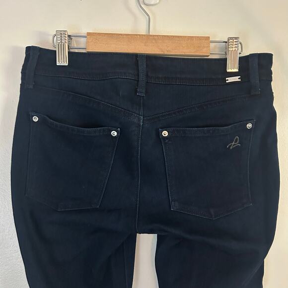 DL1961 Women's Emma Denim Legging Jegging Dark Blue Navy Stretch Jeans 26 - Picture 7 of 11